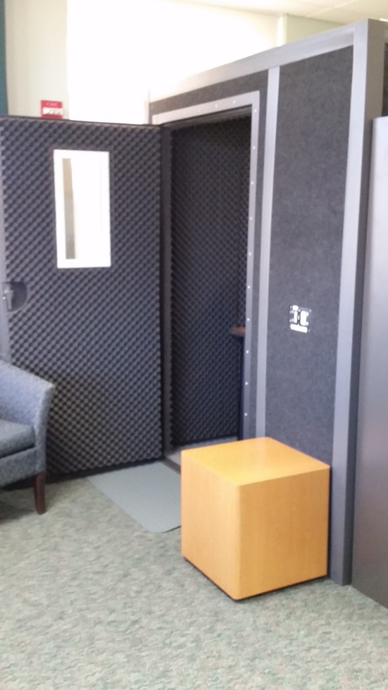 Entry to the TIC Recording Booth
