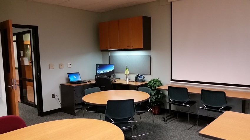Workstation and conference tables in 1253B.