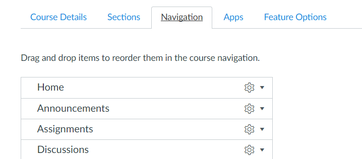 Canvas Navigation