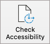 PowerPoint Check Accessibility button.