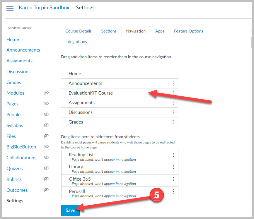 Course Evaluations in Canvas Teaching/Technology Innovation Center