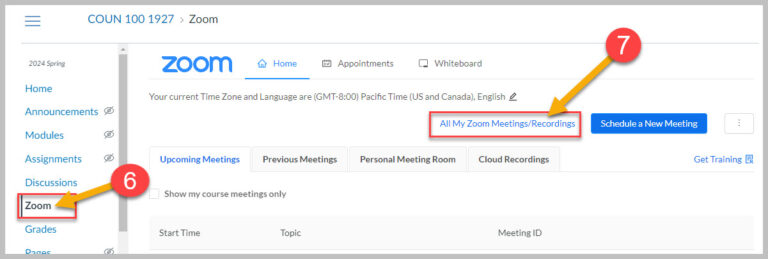 Zoom Upgrade Key Zoom LTI 1.3 upgrade for Spring 2024 – Teaching/Technology Innovation ...