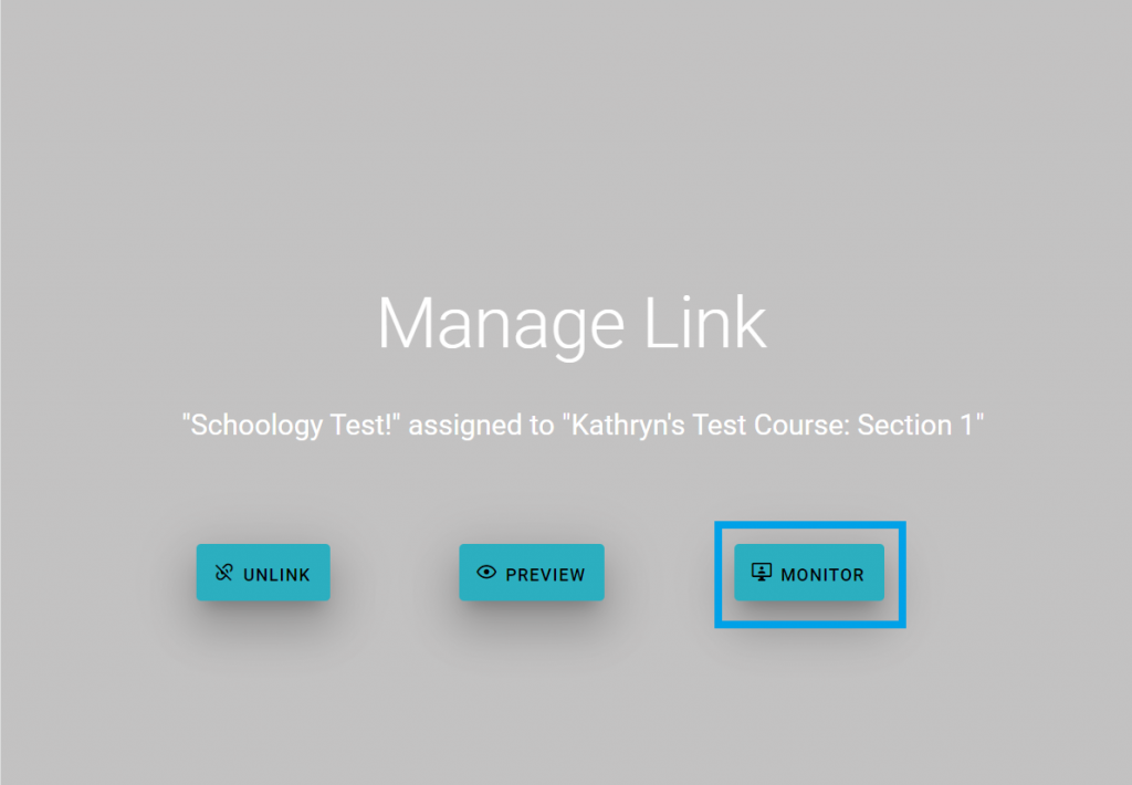 Click the Monitor button